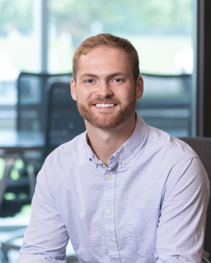 portrait of a smiling person in business attire